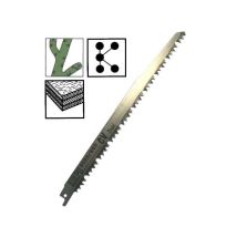 Hoja de sierra Gat 240 mm – Corte en madera y plástico – Dientes en forma de castillo – Pack de 5