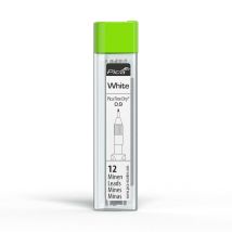 Pica – 7032 – 12 Ersatzminen Weiß – 0,9 mm Durchmesser – für Pica Fine Dry 7070