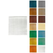 Persiana De Madera Alicantina Con Polea Metálica - Estor Enrollable Para Ventanas, Puertas, Salón