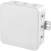 F-tronic - 7340038 Cassetta Di Derivazione (l X L X A) 85 X 85 X 40 Mm Grigio Luminescente Ip54 10 Pz.