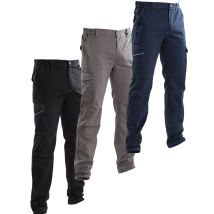 Pantaloni Da Lavoro In Cotone Massaua 2.0 Blue M