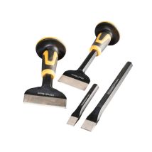 Scalpelli e Bolster Set 16x152mm, 25x304mm, Elettrico 76x279mm, Mattoni 102x216mm – Roughneck
