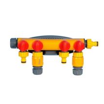 Hozelock - 2150 4 Way Tap Connector Garden Watering For Hose Pipe Water Timer