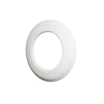Rauchrohr Rosette Ø100mm Weiß Emailliert 51508012 - Wittigsthal