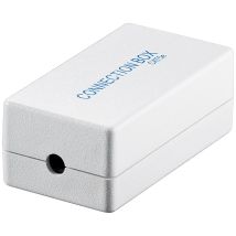 Goobay - Netzwerk Verbindungs-/anschlussbox Cat 5e (100 Mhz), Utp, Zur Verbindung Von 2x Lan-kabeln, Ungeschirmt, Klemmleiste Für Werkzeugfreie Lsa-