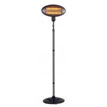 Zehir Stufa Riscaldatore A Quarzo Da Esterno – 650/1300/2000 W – Altezza 210 cm – Larghezza 60 cm
