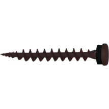 CELO Isolierplattenschraube IPS 80 – 3,5 mm Durchmesser – 80 mm Länge – schokobraun – 50 Stück
