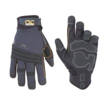 CLC – Tradesman Flexgrip Gloves – Extra Large – Syntrex Synthetic Palm – Reinforced Padded Palms and Fingertips – Padded Fingers and Knuckles