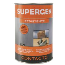 Supergen - Tesa Tape Pegamento Clasico 1000 Ml. , Pegamento Clasico 1000 Ml. - Lata De 1000 Ml. - Cola De Contacto Para Uniones Resistentes, Flexibles