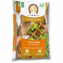 Terriccio Per Semina Or Brun Obrtsem6u - 6l - Migliora Il Drenaggio - Ottima Ritenzione Idrica