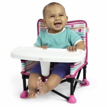 Disney Pop 'n Sit Minnie Mouse Hochstuhl Pink Klappbar