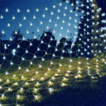 Luci A Rete, 540 Led, 6 M X 4 M, 8 Modalità, Impermeabili, Dimmerabili, Ideali Per Camera Da Letto, Natale, Matrimoni, Feste, Casa, Giardino, Colore 
