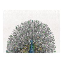 Maxwell & Williams Marini Ferlazzo Birds Asciugamano Da Cucina De Asciugamano Da Cucina Con De Australian Peacock Design De 100% Cotone, 50 X 70 Cm - 