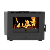 Inserto Para Chimenea De Leña F.lli Lerda L-80 Plus Vulcano 16 Kw