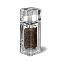 Cole & Mason H33506p Cube Macina Combinata Sale E Pepe, Precision+, Macinatura Regolabile, Acrilico, 145mm, Include 1 X Mulino