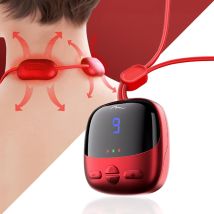 Massaggiatore Ems Per Il Collo - Massaggiatore Ems Per Collo E Nuca (stimolazione Elettromuscolare). 4 Modalità E 9 Livelli Di Intensità. Funzione 
