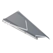 Tenda Da Sole Con Bracci A Snodo E Protezione Uv 3x2,5m Antracite Montaggio A Parete Balcone - Toboli