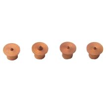 680.00 Cf 4 Spine Testine A Centrare Per Tasselli In Legno 10 Mm - Poggi