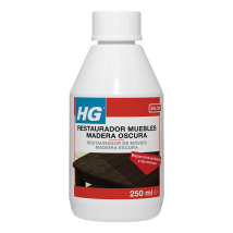 HG Möbelrestaurator 250 ml – Hochwertiges Pflegemittel für lackierte, gewachste und unbehandelte Möbel – Entfernt Wasser- und Alkoholflecken