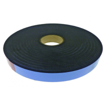 Kiso - Doppelseitige Dichtung Anthrazit St.1mm Breit.30mm - Meterware - 1749 1x30 N