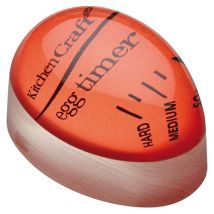 Kitchen Craft – Colour Changing Egg Timer – Perfect for Soft, Medium, Hard Boiled Eggs – Heat-Sensitive Indicator
