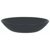 Piatto Fondo Pampille Ø 20 Cm In Vetro Opale Nero