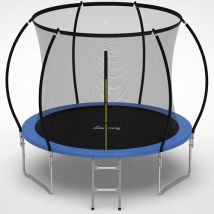 Galactica Trampoline 8ft With Enclosure Safety Net For Kids Toddler Backyard Bouncer Toy