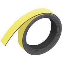 Franken – M802 04 – Magnetband 1 m x 10 mm – gelb – beschriftbar