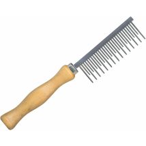 Idealdog Wechselzahnkamm Mit Holzgriff