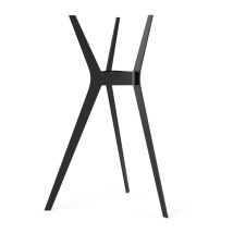 Nordlinger – Caballete negro TROY 100% metálico para mesas y escritorios industriales – Estabilidad óptima hasta 2m