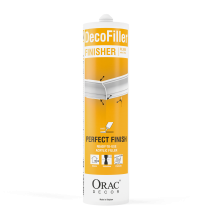 Orac - Spachtelmasse Decor Fl300 Decofiller Gebrauchsfertige Spachtelpaste Auf Acrylbasis Abdichtung Der Fugen Reparaturspachtel Weiß 310 Ml