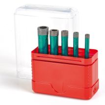 Kit 5 Diamant Fräsfinger Trocken Und Naßbohrung Faj Montolit Mondrillo Ftjva-n