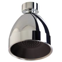 Siroflex 2765/s Soffione Doccia Fisso Made In Italy Soffione Doccia Con Snodo In Ottone Cromato Doccia Soffione Cromato Nero Soffione Per Doccia 