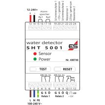 Wassermelder SHT 5001 – 400748 – Netzbetrieb – Überwachung von Wasserständen – Alarmrelais – 12V/30mA