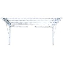 Juego tendederos plegable blanco – 8426008392305 – Accesorios de baño – Tendederos de pie