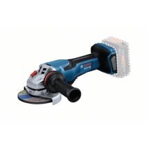 Bosch Professional Biturbo Gws 18v-15 P - Amoladora Angular A Batería (18v, Ø 125 Mm, 9800 Rpm, Hombre Muerto, Sin Batería, En Caja)