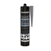 Quiadsa - Schnellwirkender Elastischer Polymerkleber 'fija + Plus Turbo' Für Innen Und Außen, Grau (290ml)