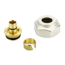 Danfoss - 013g4150 3/4' Female Screw Fitting For Per 12 X 1.1 Pipe