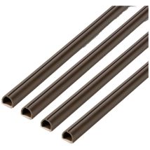 2200-42 Canalina Passacavi (l X L X A) 1 M X 5.5 Mm X 5 Mm 4 Pz. Marrone - Cablefix