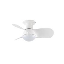 Epona Ventilatore Led Bianco 20w 2000lm Cct Dim