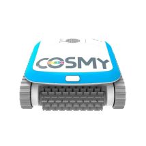 Aquatron – Robot Elettrico Autonomo Cosmy 100 – Pulizia Piscine – Filtro Mono 100 Micron, 39,5 x 36,5 x 20 cm