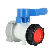 Shining House - Sl.gt Butterfly Valve With Aluminum Floating Nut For ,s75x6 Nut And S60x6 Outlet Interface Inner Diameter 75mm