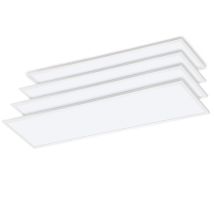 Arum Lighting - Set Mit 5 Led-leuchtplatten 48w 1200 X 300 Mm Farbtemperatur: 4000k Neutralweiß