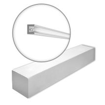 Nmc - Il12-box Wallstyl Noel Marquet 1 Box 30 Pieces Cornice Moulding Moulding For Indirect Lighting Contemporary Design Grey 60 M