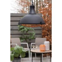 Furniture Limited - Calefactor Colgante Indus Ii Halógeno Negro
