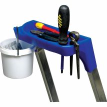 Tableta para escalera de 7 y 8 peldaños – PVC – Color azul – Soporta hasta 10 Kg