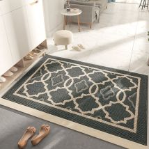 Ormromra - Non-slip Doormat,indoor And Outdoor Door Mat - Absorbent And Durable,machine Washable Entrance Mat,dust Proof - 60 X 90cm,grey