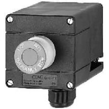 CEAG Not-Aus-Taster modular 1 x Schlagtaster 16A 690V AC IP66 Kunststoff schwarz GHG4118100R0002