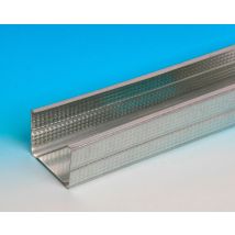 SEMIN – 48/35 mm NF aufrecht – 2,49 m lang – 1,35 kg – Stahl – Gipskarton-Trennwand