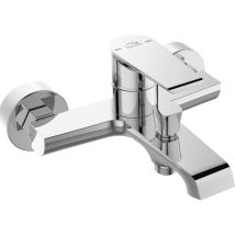 Grifo De Bañera De Pared Cromado Largo